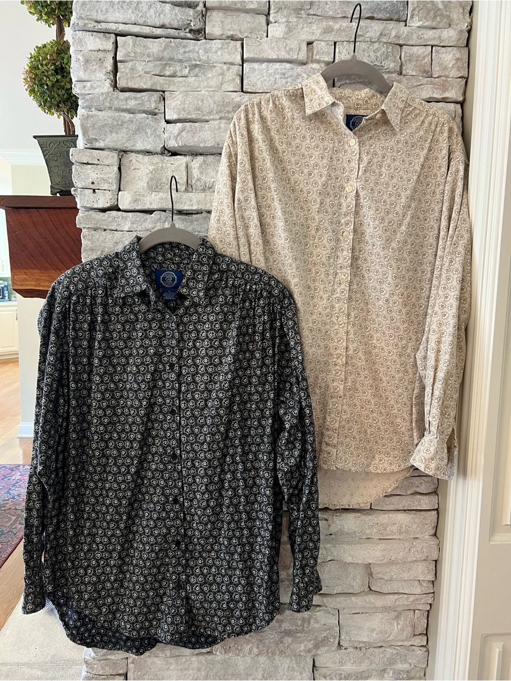 Vintage Gap Women’s Button Downs Bundle, floral print Size Large
